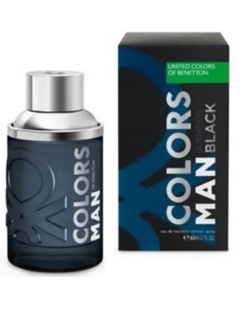 Benetton Colors Black Men Edt X 60 Ml