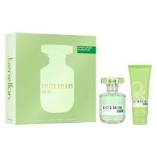 Estuche Benetton Live Free Dama(edt 80 Ml + Body Lotion)