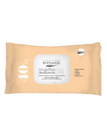 Byphasse Toallitas Desmaquillante Con Aceite Almendras X 40u