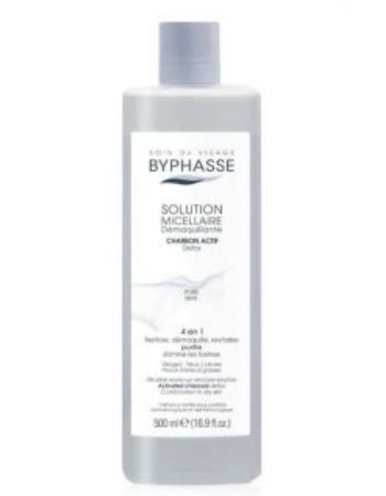 Byphasse Agua Micelar C/carbon Activado X 500 Ml