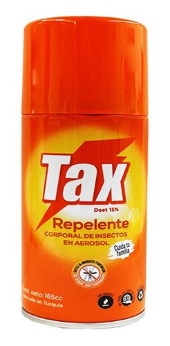 Tax Repelente En Aerosol X 165 Cc  1250