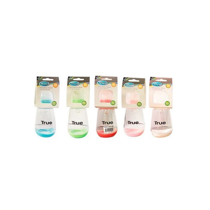 True Mamadera X 150 Ml Tetina Redonda (11001b)