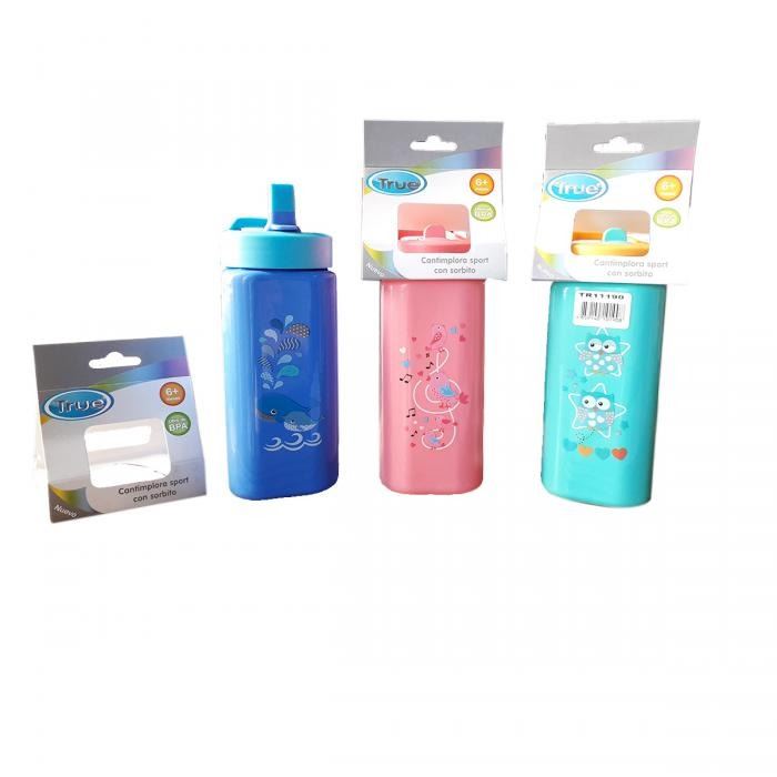 True Cantimplora Sport Con Sorbito X 400 Ml (11190)