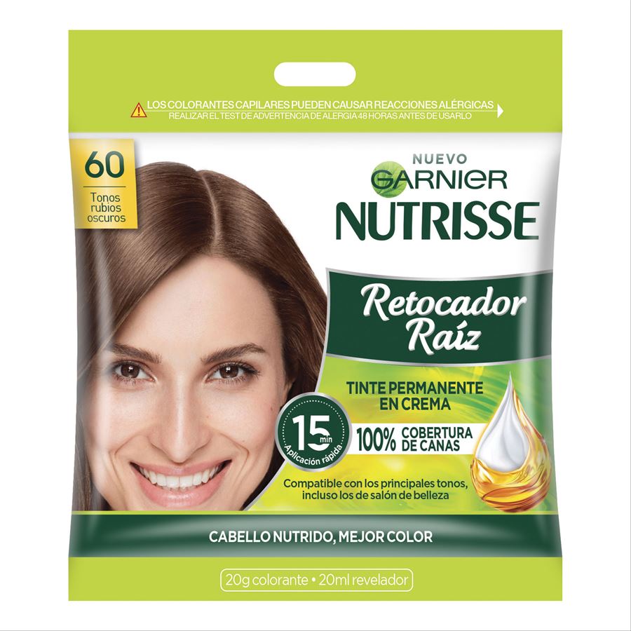 Nutrisse Retoque De Raiz Rubios Oscuros Nº60 X 20g